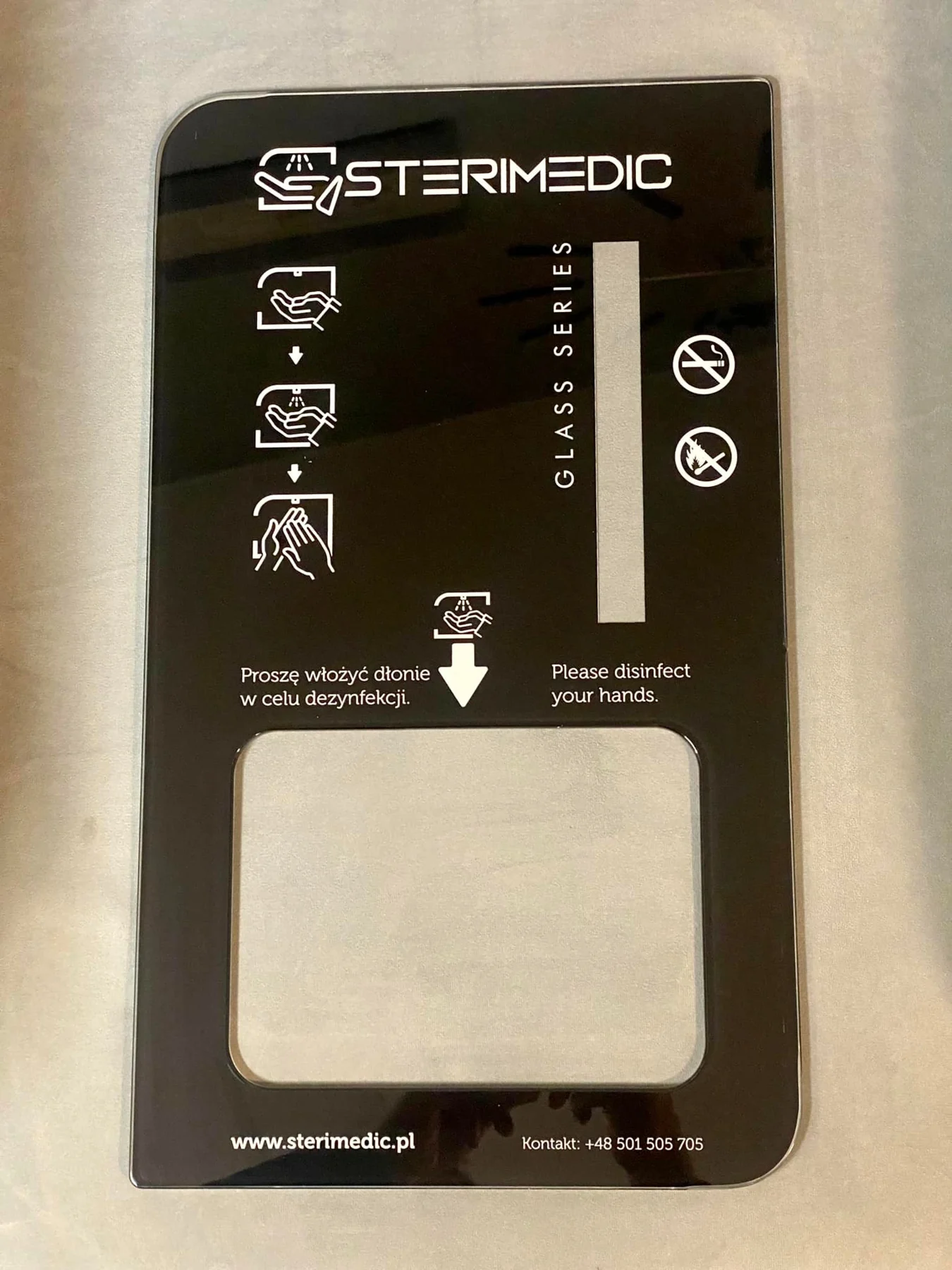 Sterimedic Black Glass Series